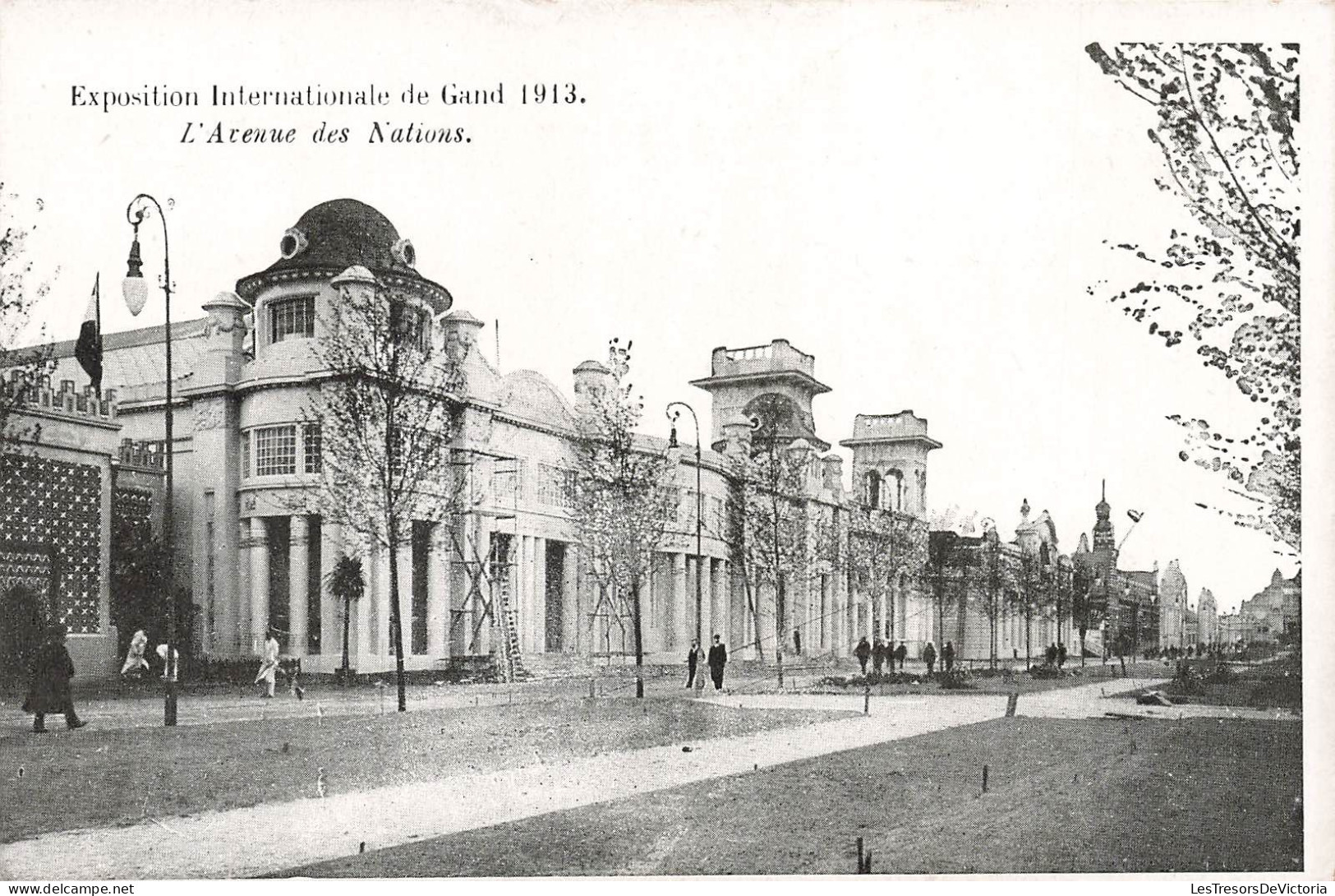 BELGIQUE - Gand - Exposition Internationale 1913 - L'Avenue Des Nations - Carte Postale Ancienne - Gent