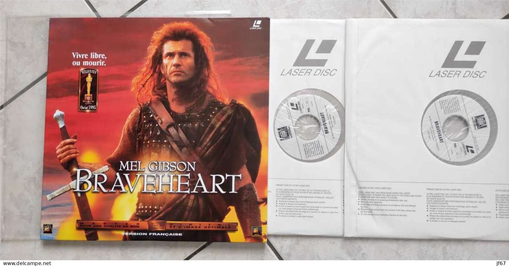 Braveheart (double Laserdisc / LD) - Autres Formats