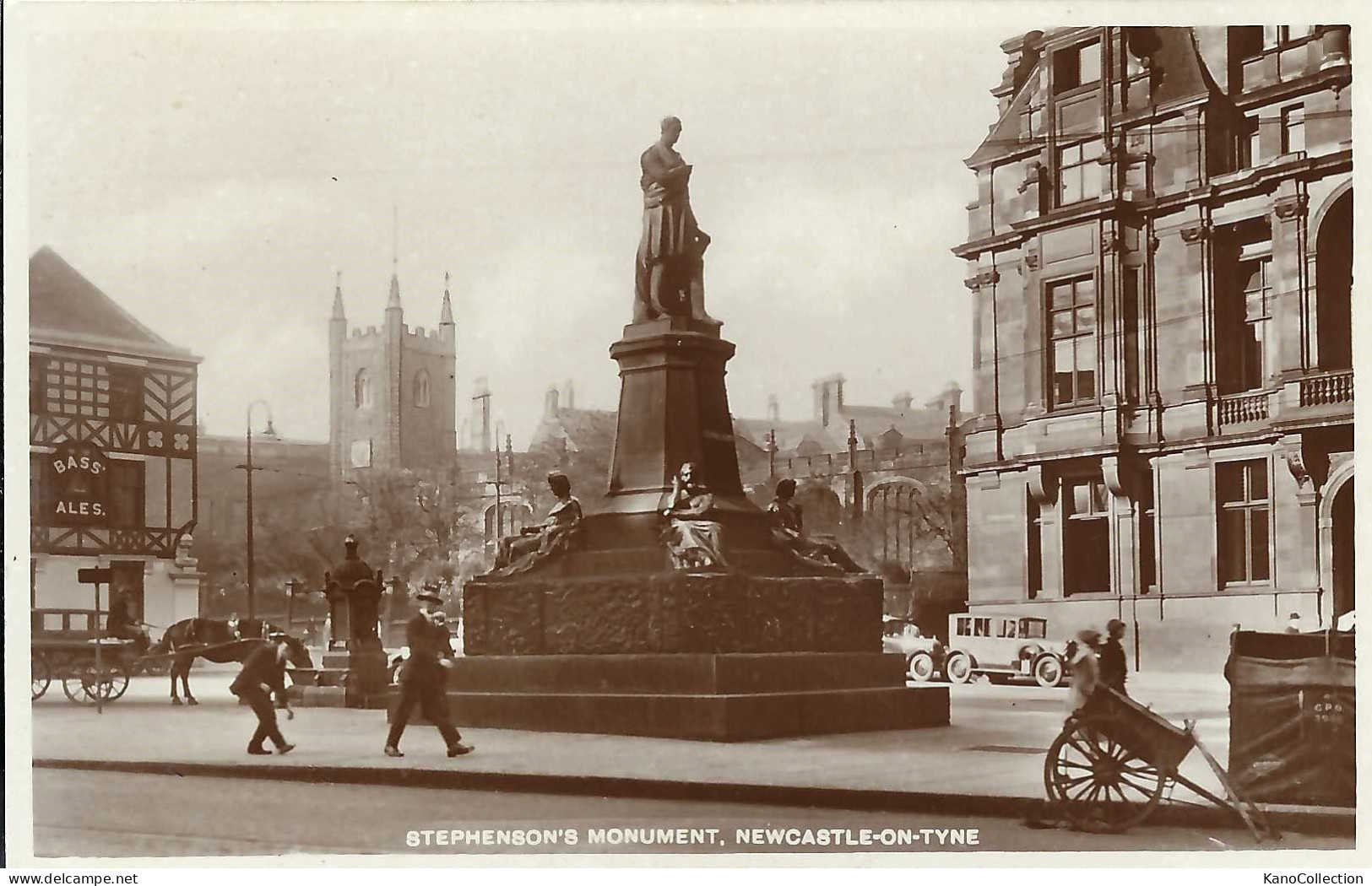 Newcastle-on-Tyne, Stephenson's Monument, Nicht Gelaufen - Newcastle-upon-Tyne