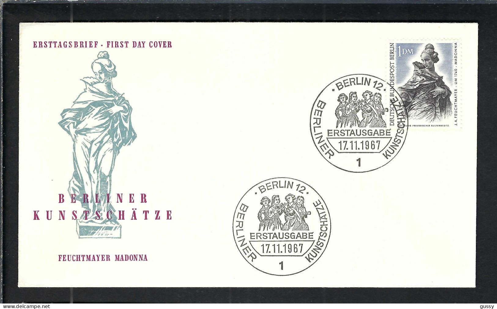 ALLEMAGNE Berlin Ca.1967: FDC - 1948-1970