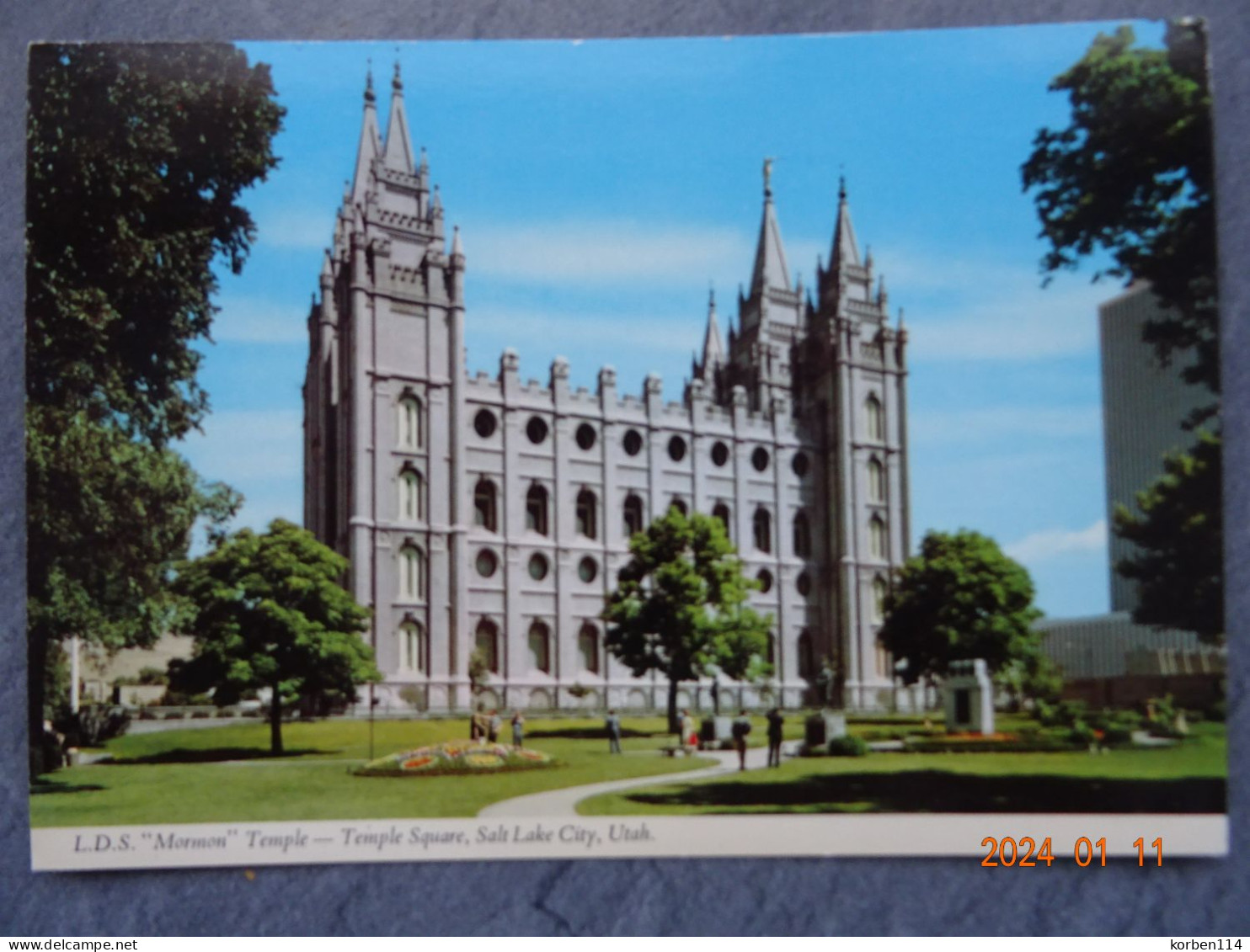 L.D.S. MORMON TEMPLE - Salt Lake City