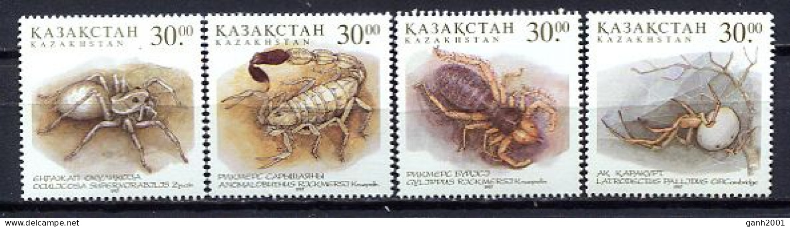 Kazakhstan 1997 / Insects Spiders MNH Insectos Arañas Spinnen / Cu3021  38-8 - Arañas