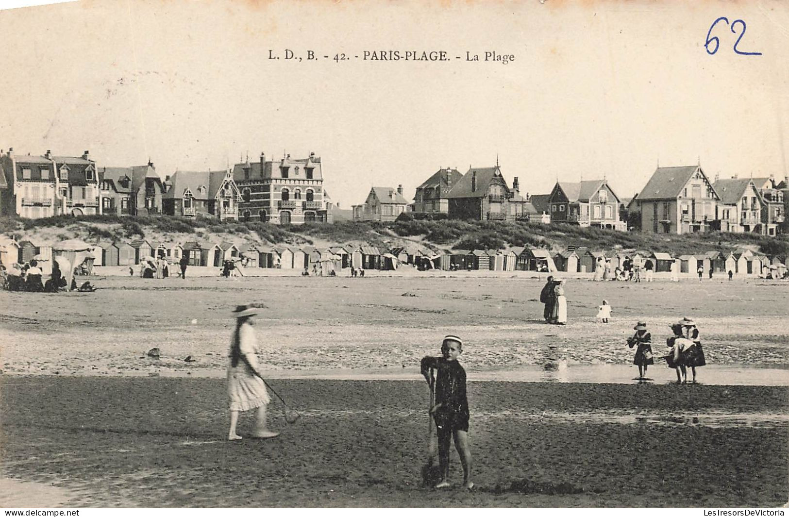 FRANCE - Paris Plage - La Plage - Animé - Carte Postale Ancienne - Berck