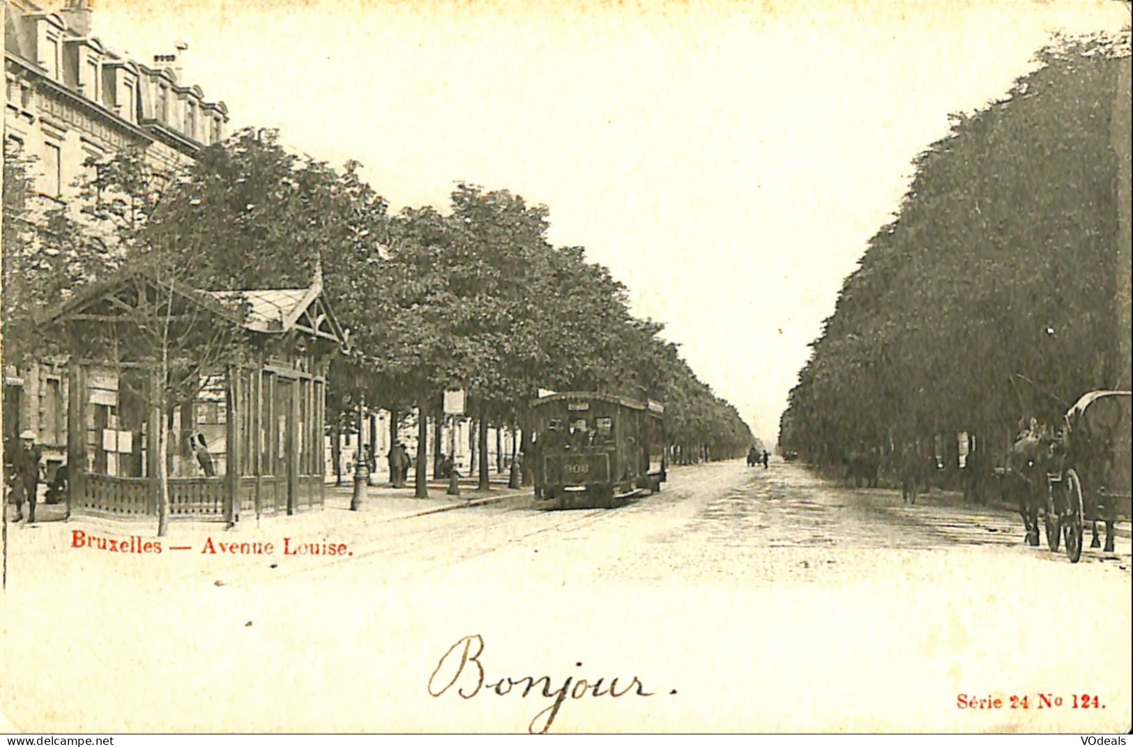 Belgique - Brussel - Bruxelles - Avenue Louise - Prachtstraßen, Boulevards