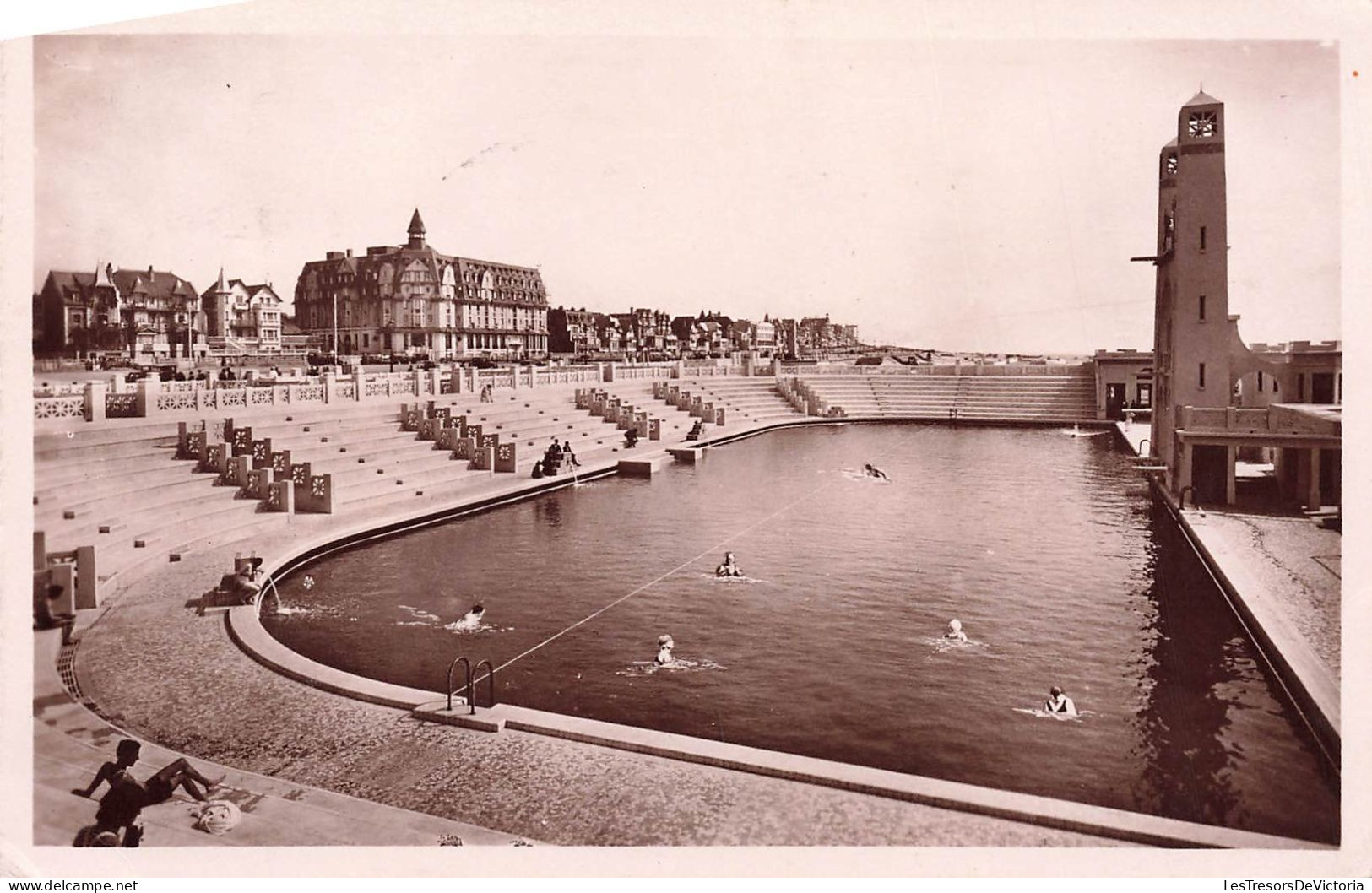 FRANCE - Paris - Le Touquet - Paris - Plage - La Piscine Marine - Le Bassin - Carte Postale Ancienne - Other & Unclassified