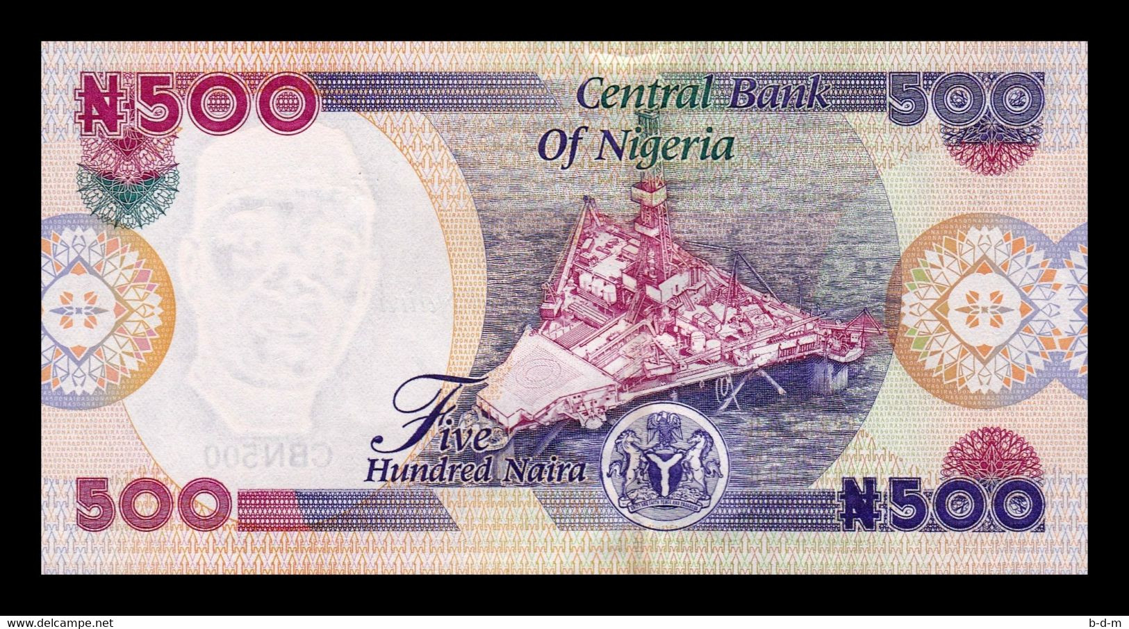 Nigeria 500 Naira 2016 Pick 30o Sc Unc - Nigeria