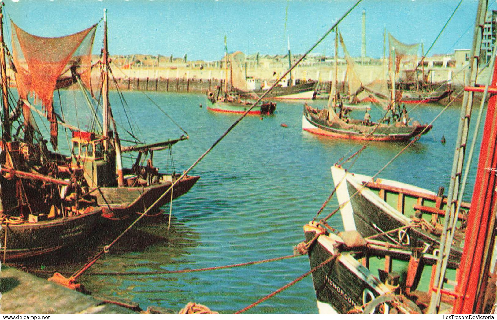 BELGIQUE - Ostende - Barques De Pêches - Carte Postale - Oostende