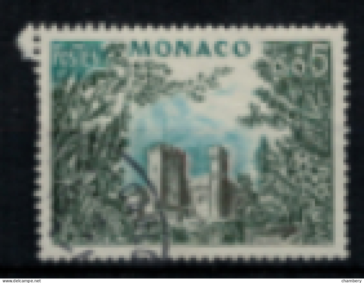 Monaco - "Palais Princier" - Oblitéré N° 538 De 1960/65 - Usati