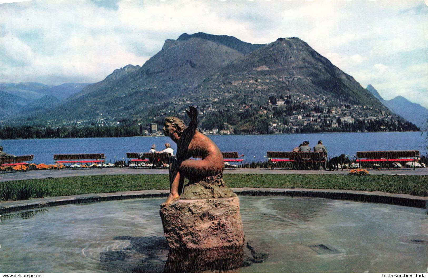 SUISSE - Lugano - Paradiso - Vista Verso Monte Bré E La Valsolda - Carte Postale - Lugano