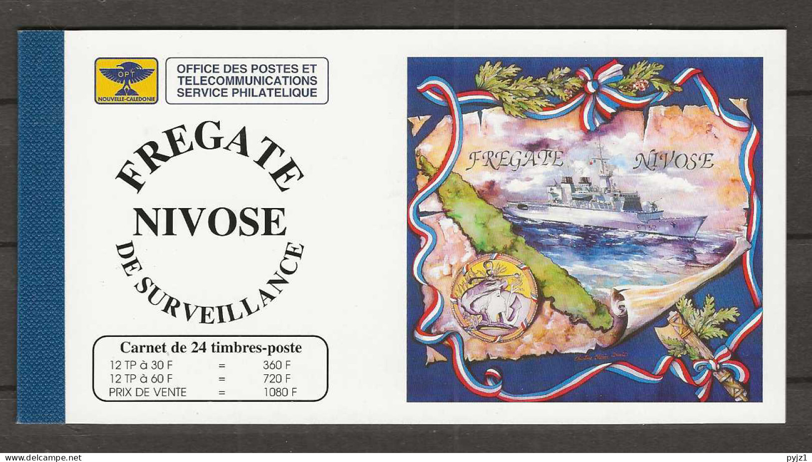 1994 MNH Nouvelle Caledonie Mi 1012 Carnet - Postzegelboekjes