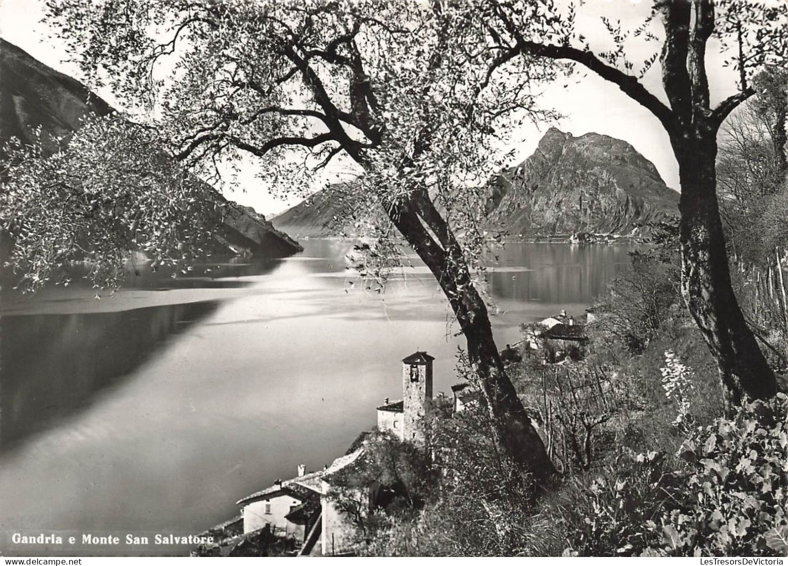 SUISSE - Gandria - Monte San Salvatore - Carte Postale - Gandria 