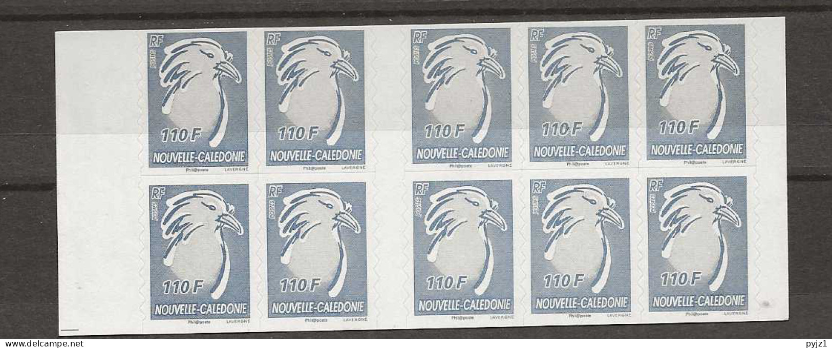 2006 MNH Nouvelle Caledonie Mi 1391 Carnet - Booklets