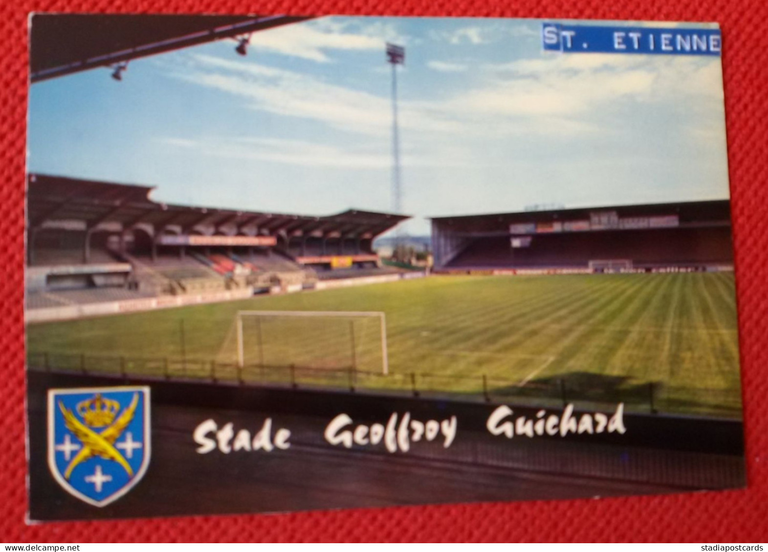 Saint Etienne St.Geoffroy Guichard  Stadium Cartolina Stadio Postcard Stadion AK Carte Postale Stade Estadio - Calcio