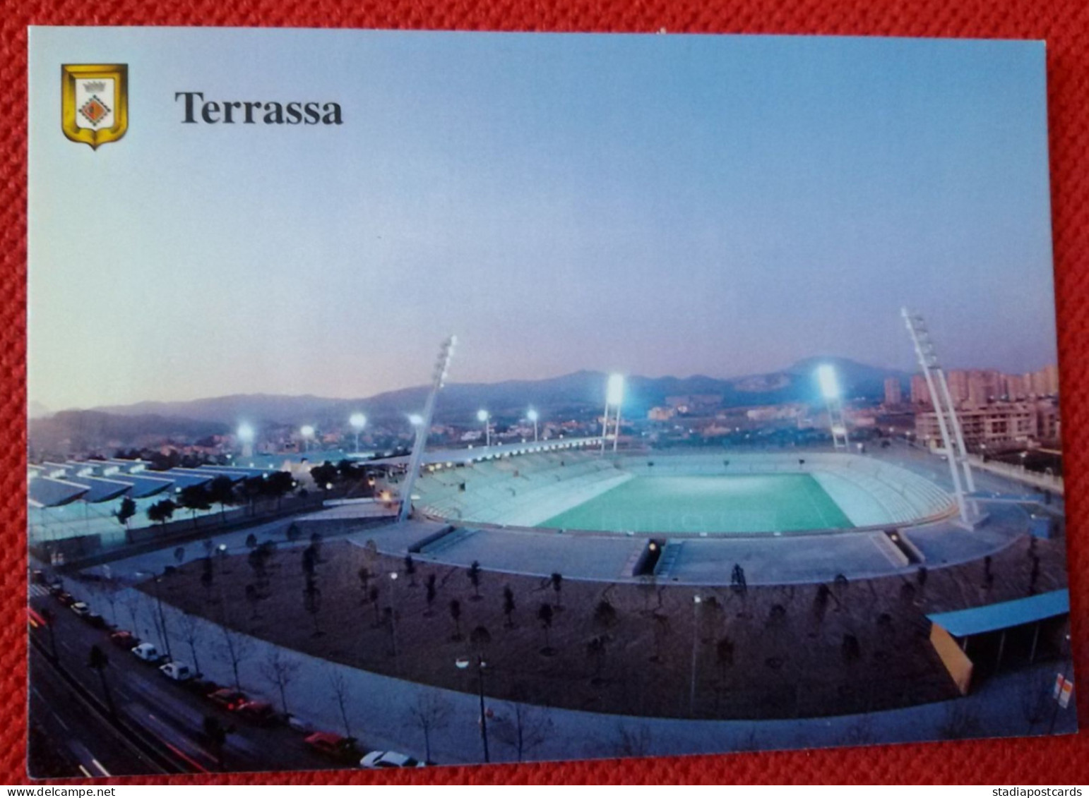 Terrassa Olympic Games Barcelona 1992 Municipal Stadium Cartolina Stadio Postcard Stadion AK Carte Postale Stade Estadio - Calcio