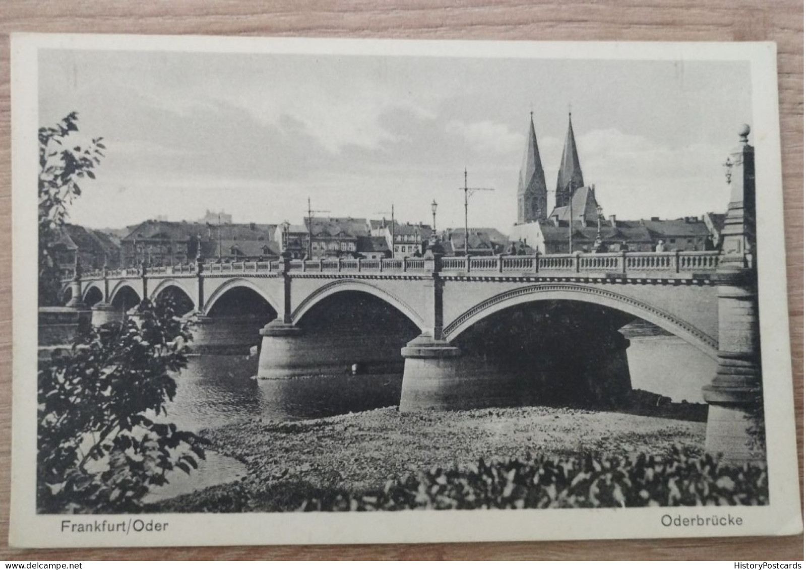 Frankfurt/Oder, Oderbrücke, 1925 - Frankfurt A. D. Oder