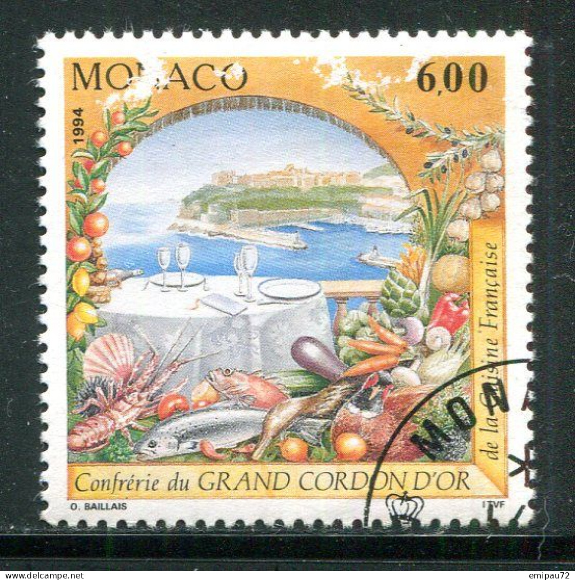MONACO- Y&T N°1934- Oblitéré - Used Stamps