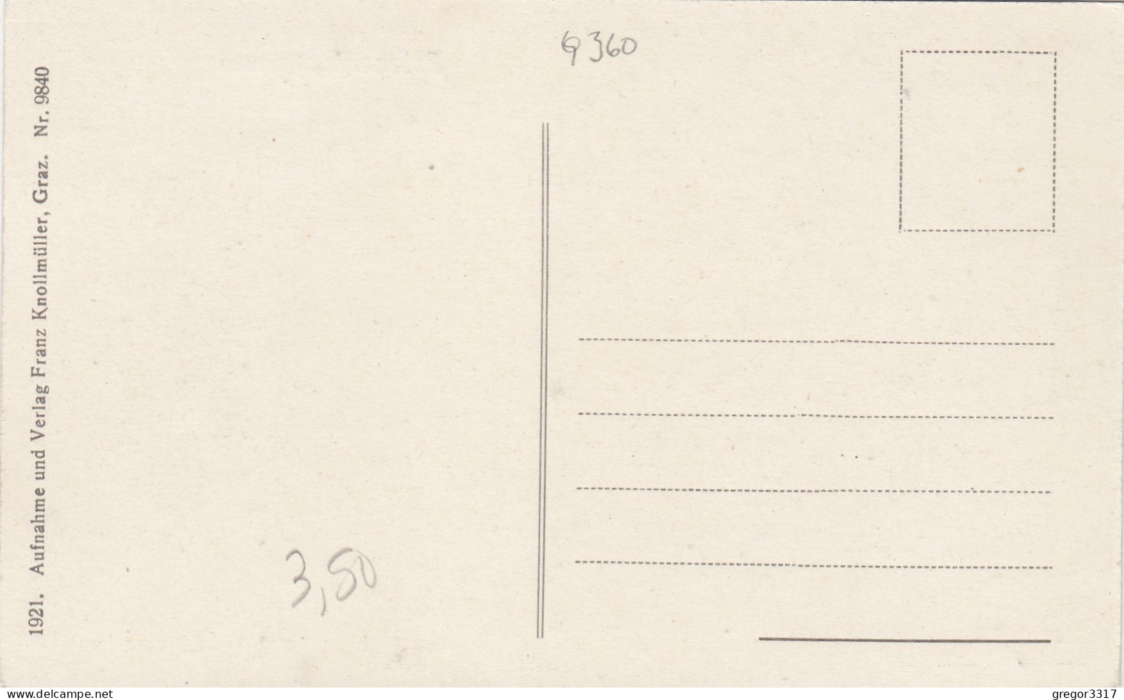 E2461) FRIESACH - Kärnten - Alte Ansicht - Straße - Häuser Burg ALT!  1921 - Friesach