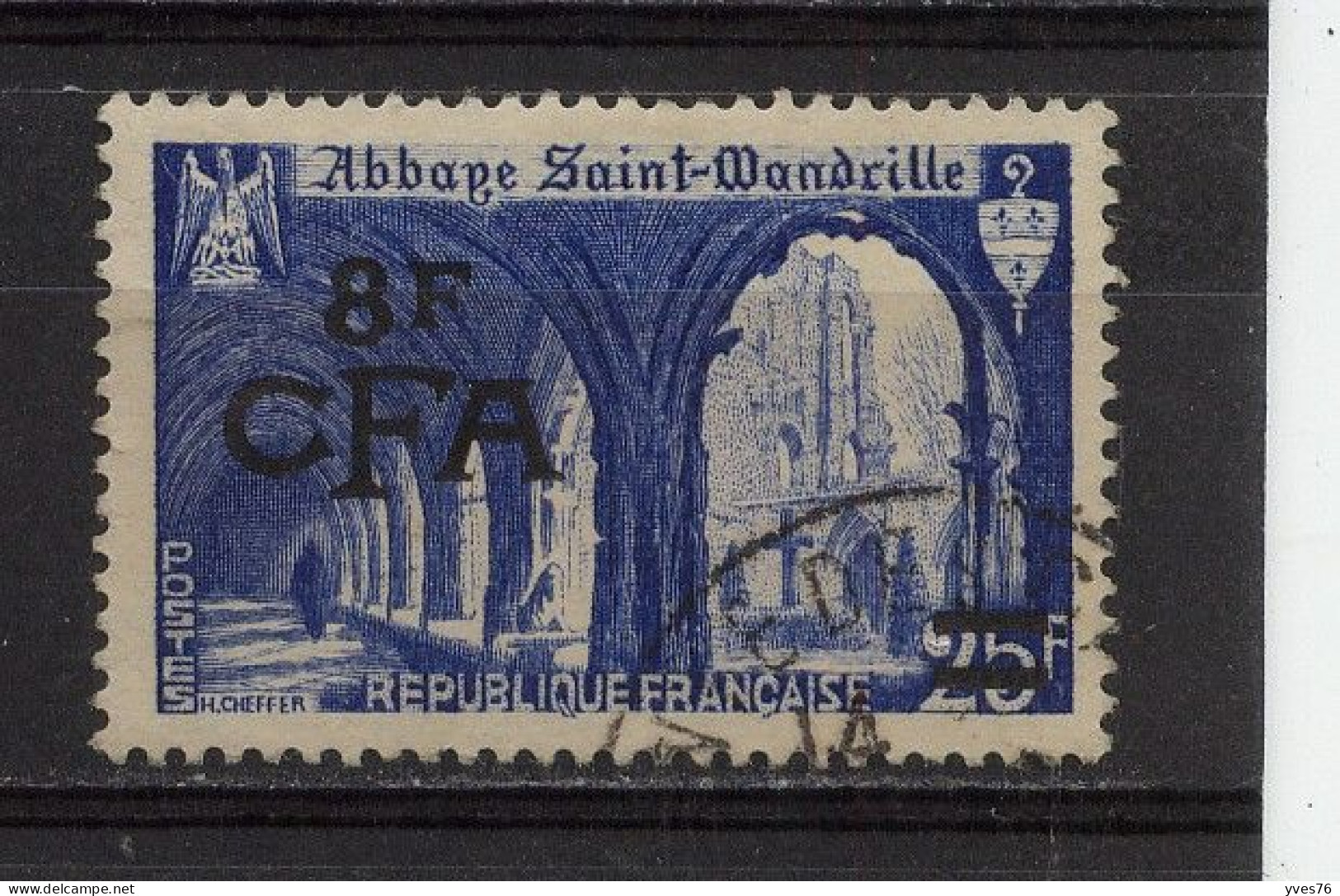 REUNION - Y&T N° 302° - Saint-Wandrille - Used Stamps