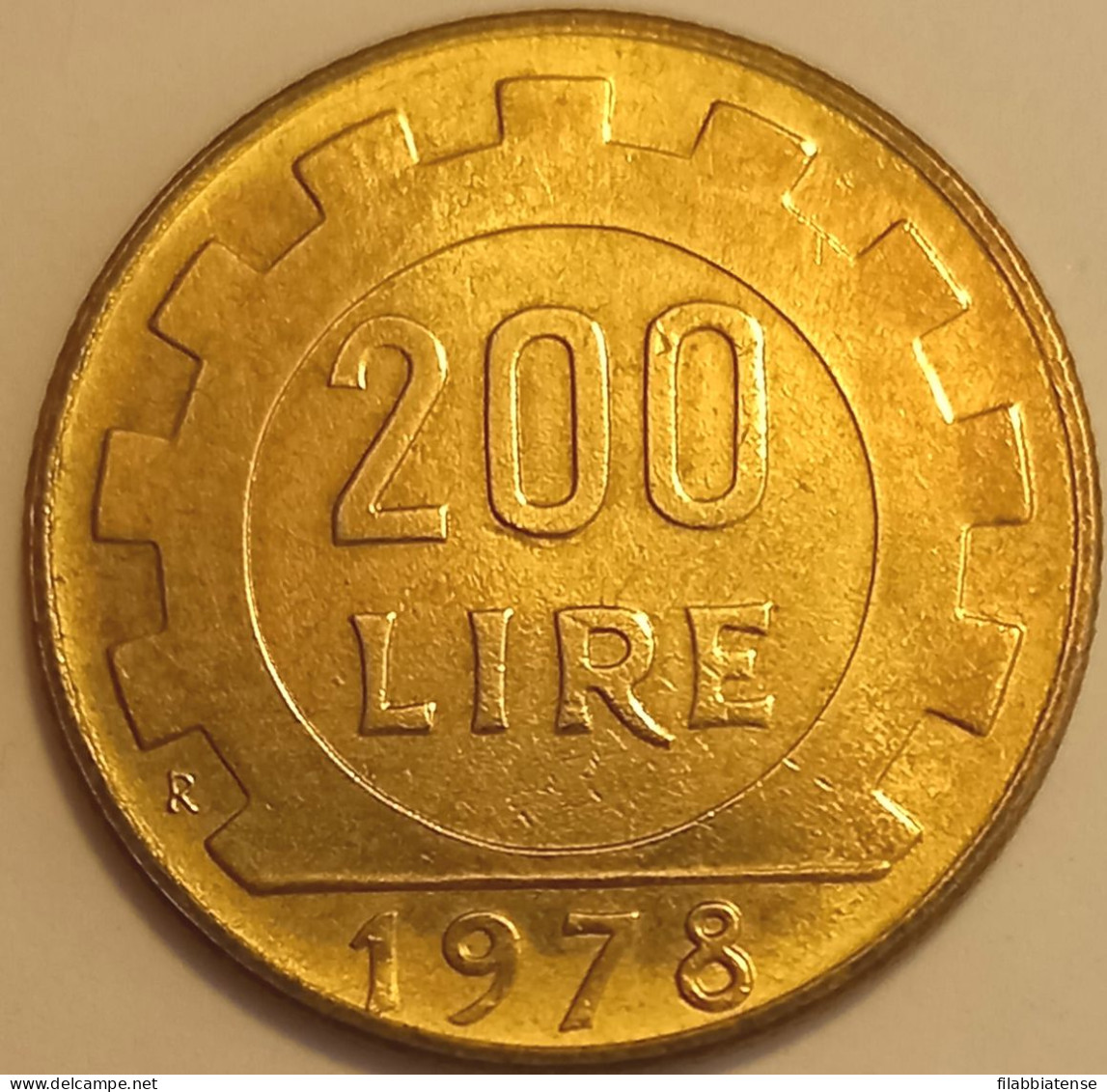 1978 - Italia 200 Lire    ------ - 200 Liras