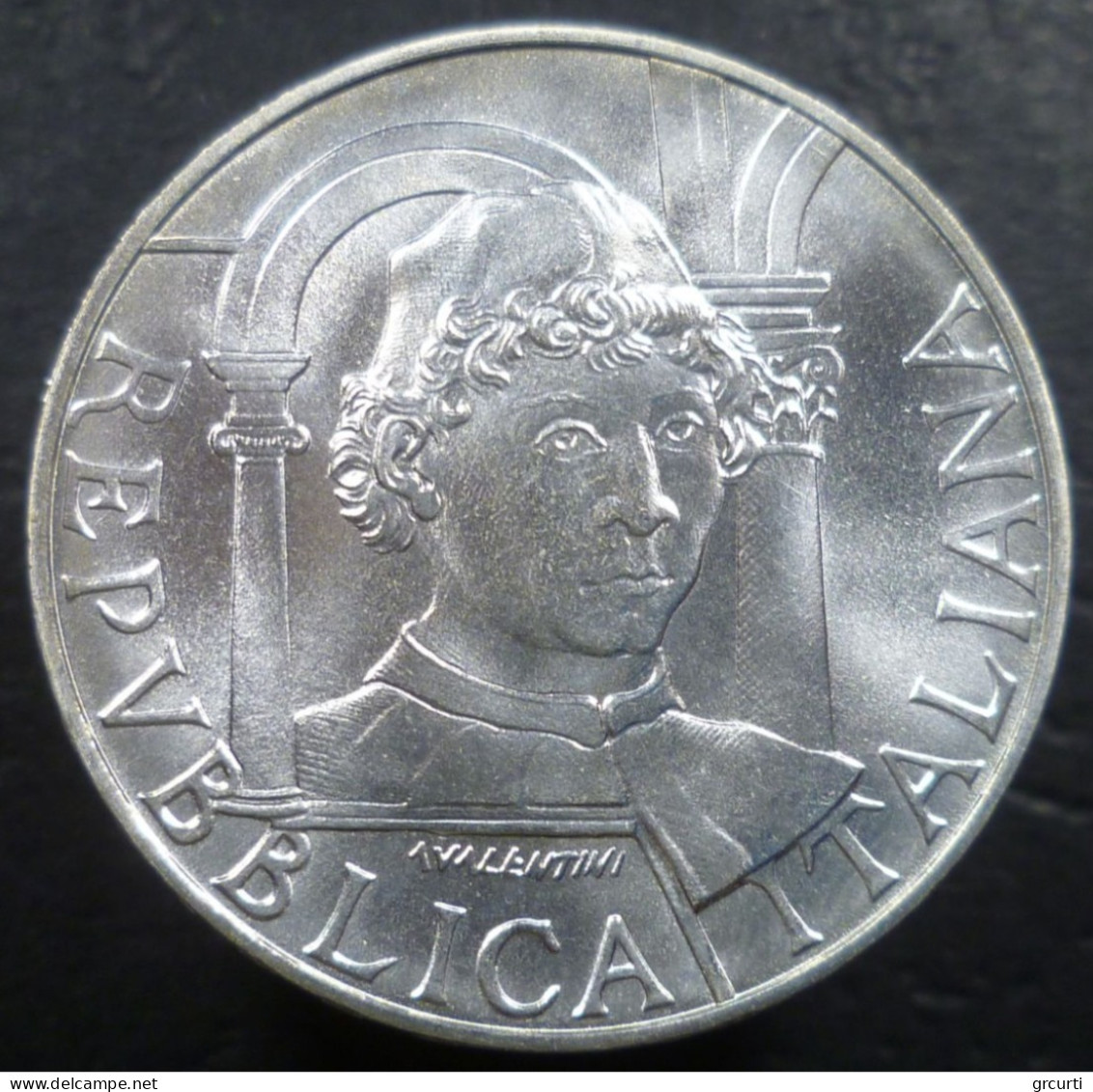 Italia - 500 Lire 1992 - 500° Morte Di Piero Della Francesca - Gig# 454 - KM# 161 - 500 Liras