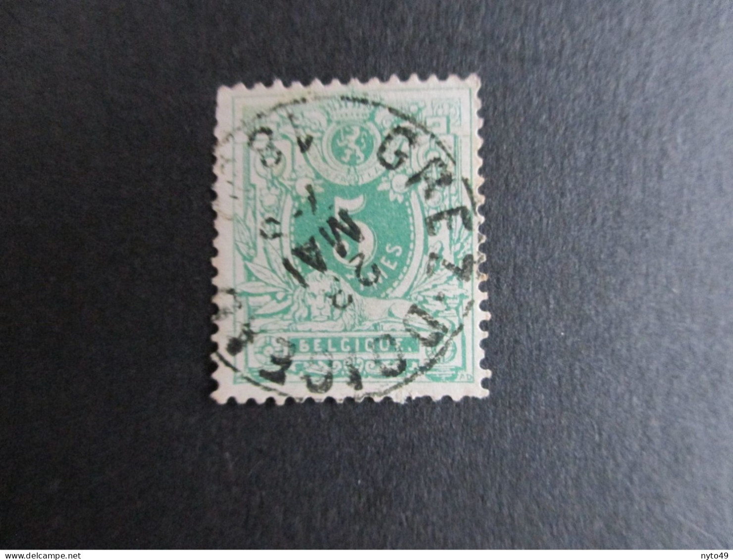 Nr 45 - Centrale Stempel Grez-Doiceau - Coba + 8 - 1869-1888 Lying Lion