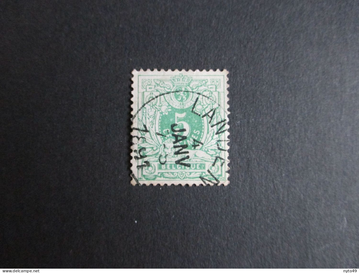 Nr 45 - Centrale Stempel Landen - 1869-1888 León Acostado