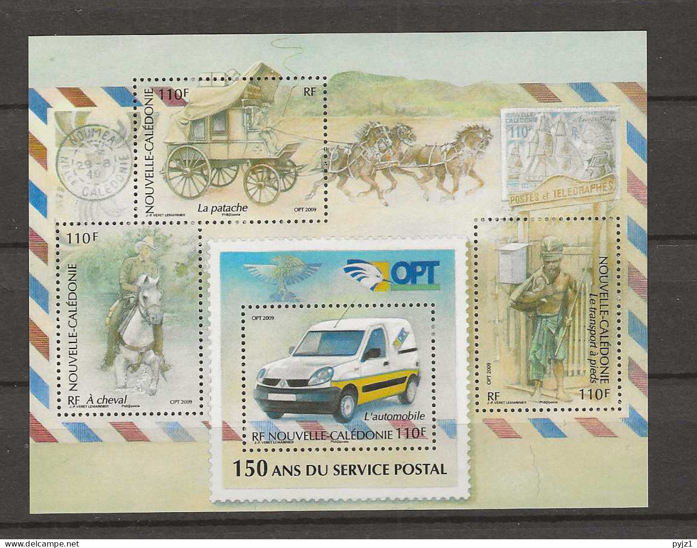 2009 MNH Nouvelle Caledonie Mi Block 43 Postfris** - Blocks & Sheetlets