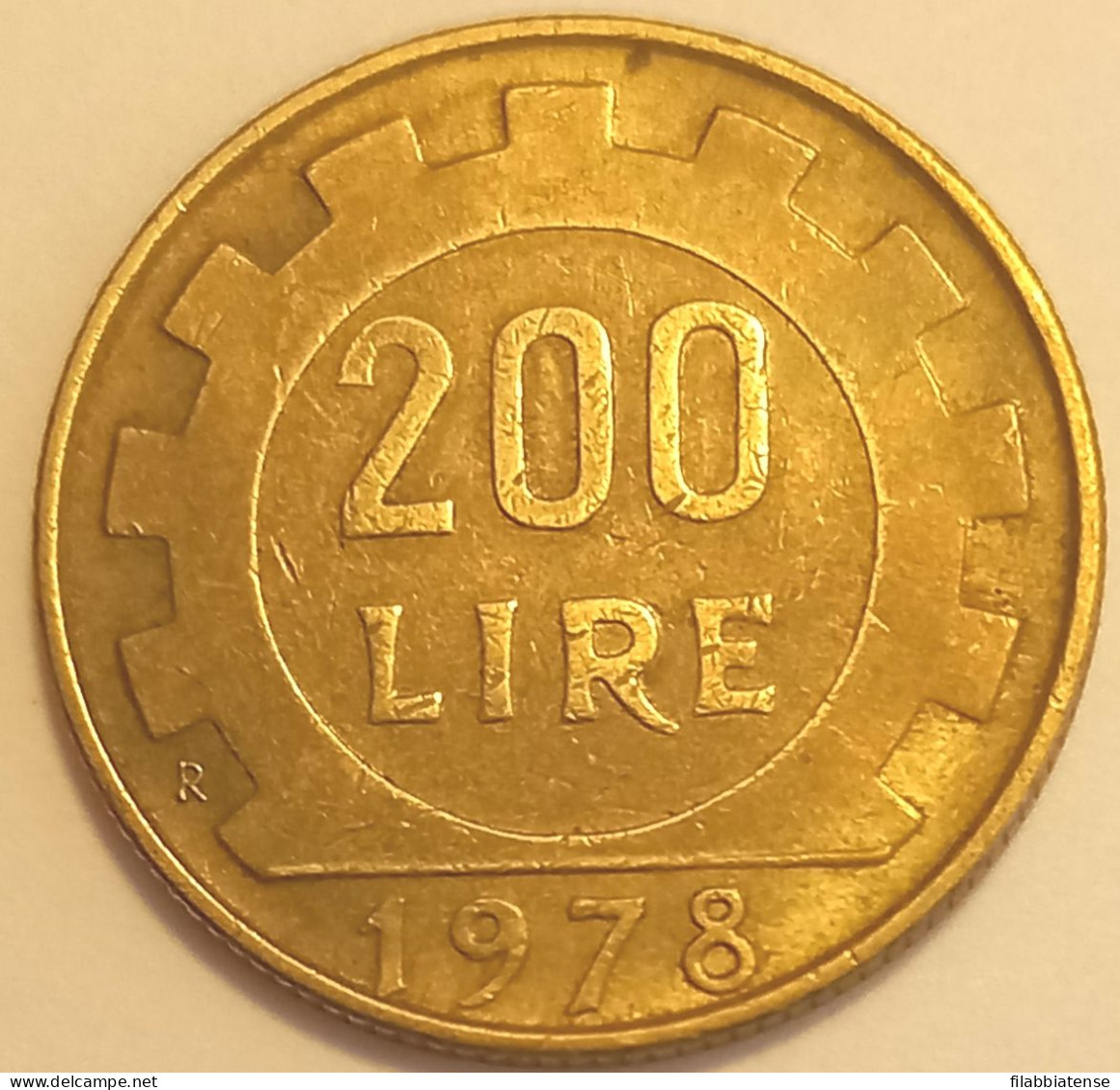 1978 - Italia 200 Lire    ------ - 200 Liras