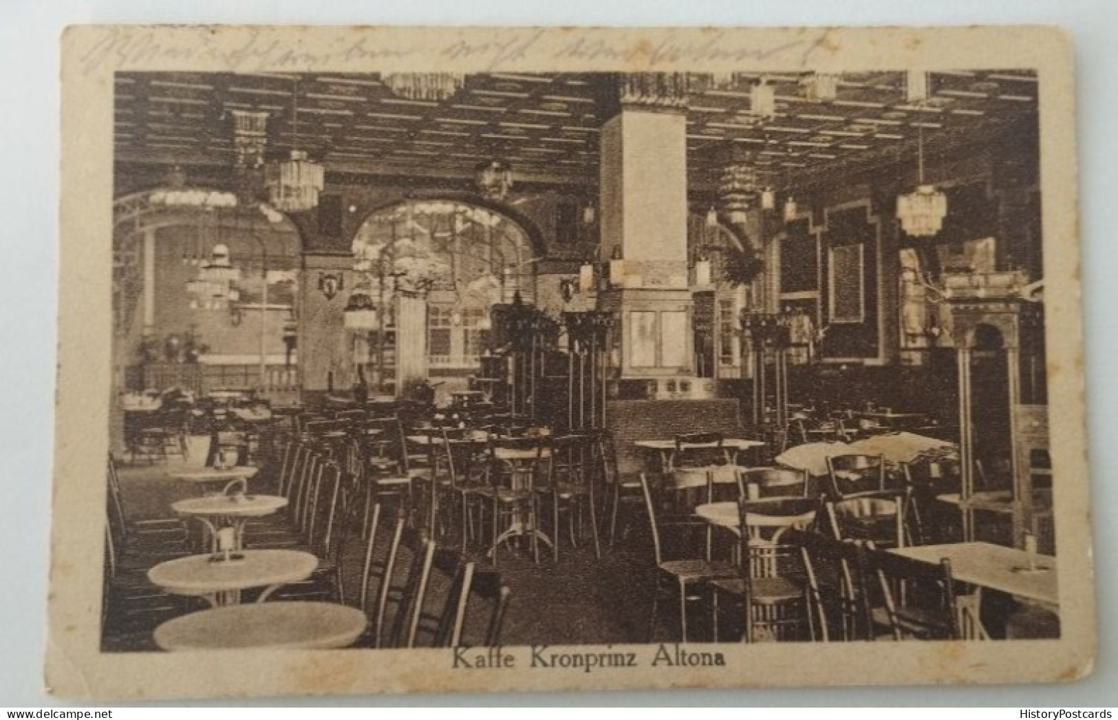 Hamburg-Altona, Kaffee Kronprinz, Innenraum, 1921 - Altona