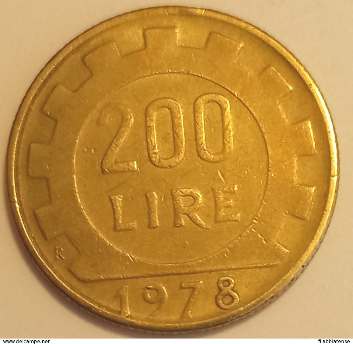 1978 - Italia 200 Lire    ------ - 200 Liras