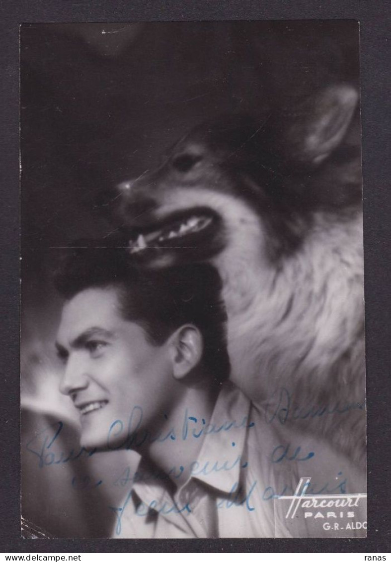 Signature Autographe De Jean Marais Sur Photo 10 X 14,7 - Schauspieler Und Komiker