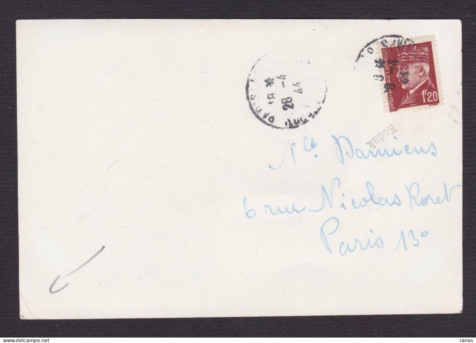 Signature Autographe De Jean Marais Sur Photo 10 X 14,7 - Attori E Comici 