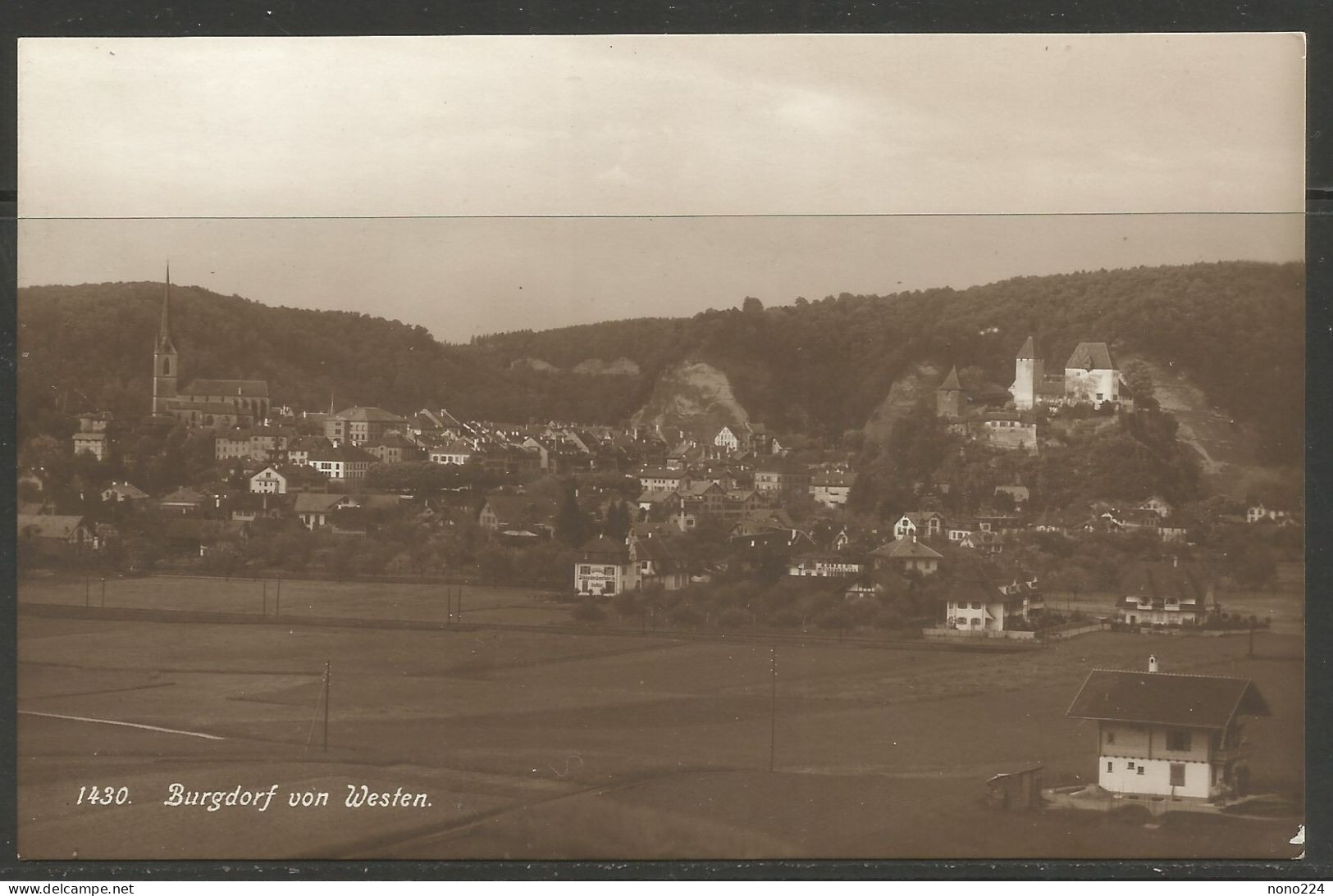 Carte P ( Burgdorf Von Westen ) - Berthoud