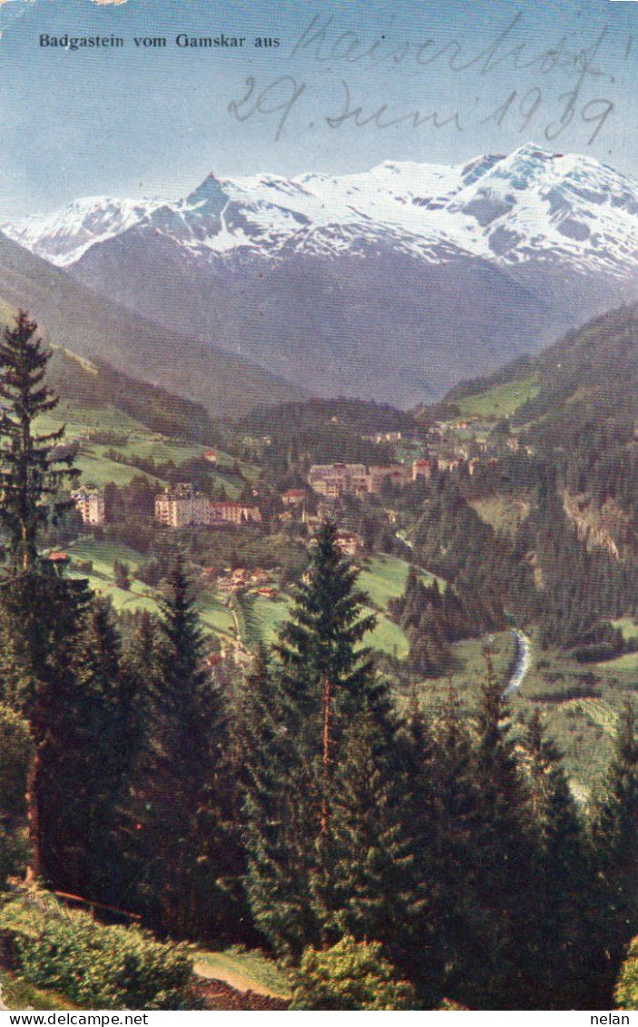 BADGASTEIN VOM GAMSKAR AUS - F.P. - Bad Gastein