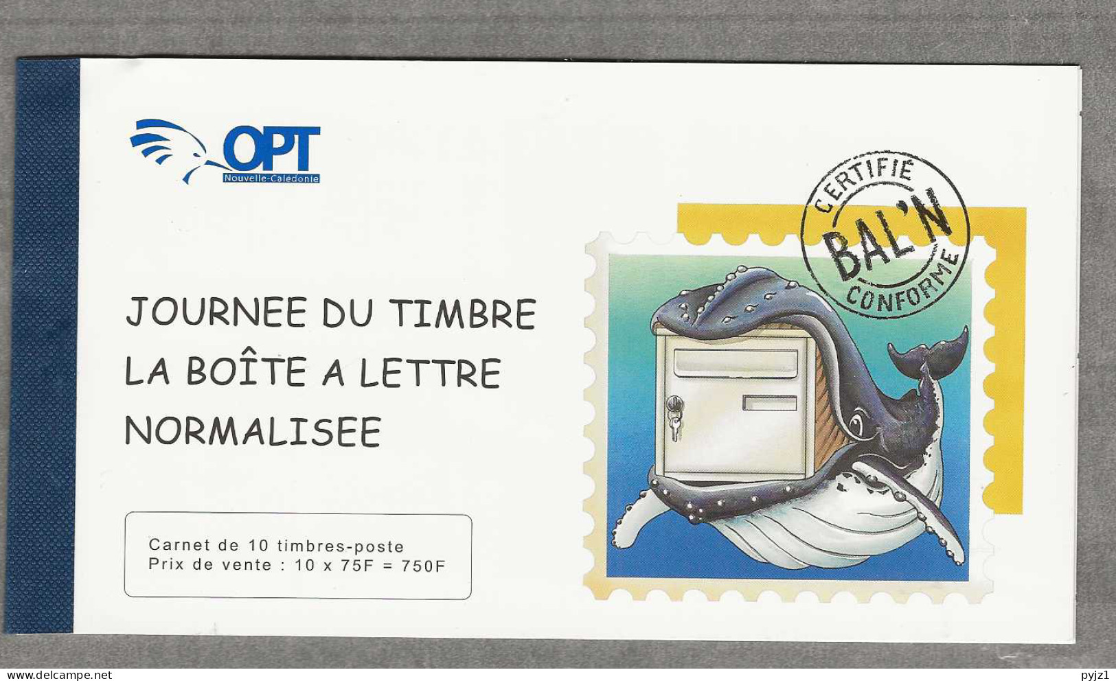 2007 MNH Nouvelle Caledonie Mi 1426-35 Booklet Postfris** - Markenheftchen