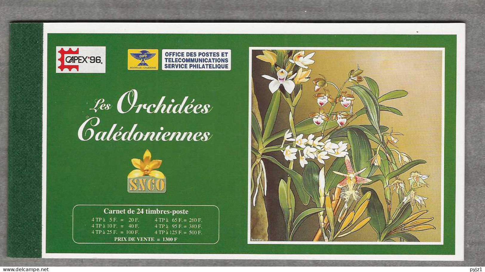 1996 MNH Nouvelle Caledonie Mi 1070-75 Booklet Postfris** - Markenheftchen