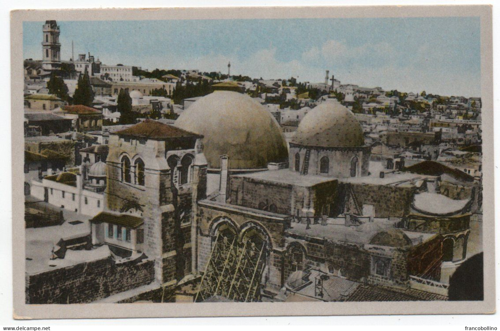 JORDAN/ ISRAEL - JERUSALEM CHURCH OF HOLY SEPULCHRE - 1956 - Jordania