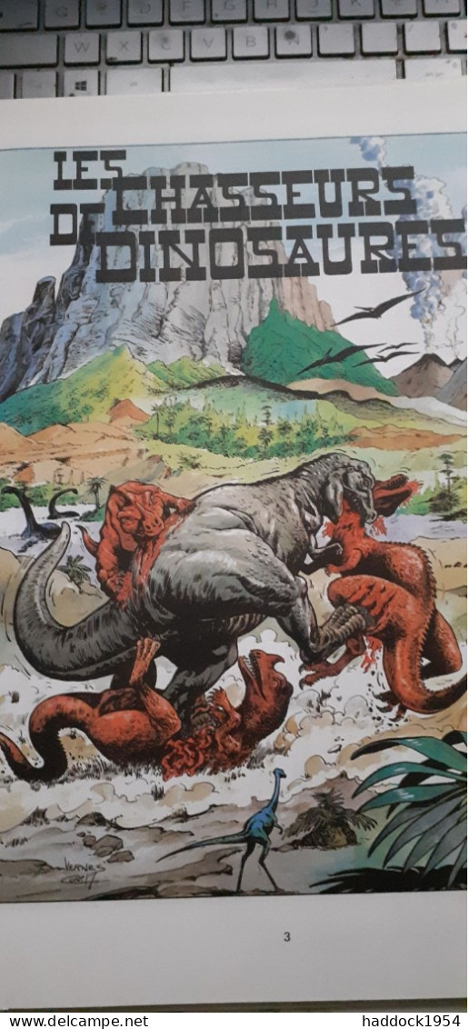 Les Chasseurs De Dinosaures BOB MORANE HENRI VERNES CORIA Le Lombard 1984 - Dediche