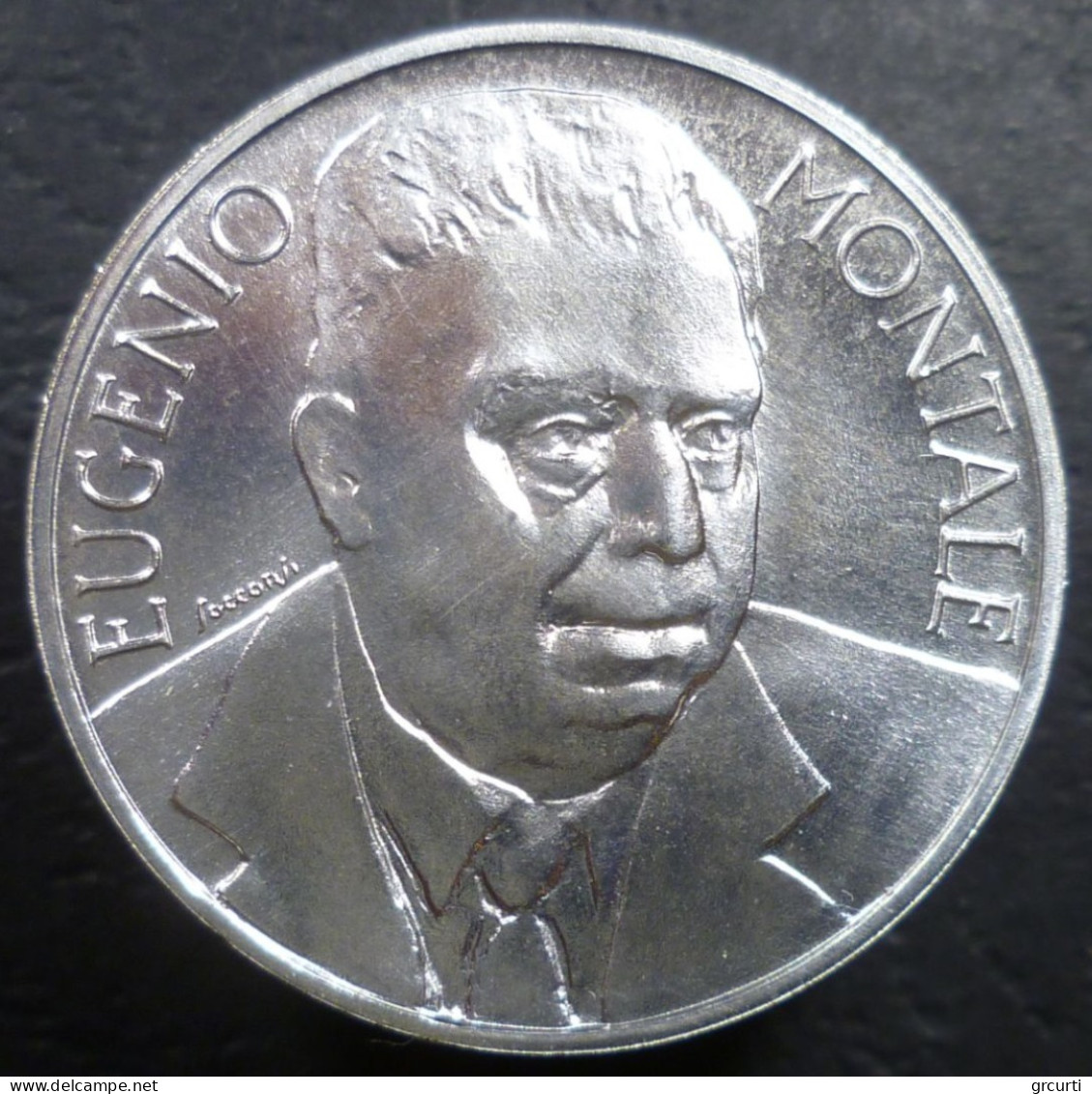 Italia - 1.000 Lire 1996 - 100° Nascita Eugenio Montale - Gig# 471 - KM# 199 - 1 000 Liras