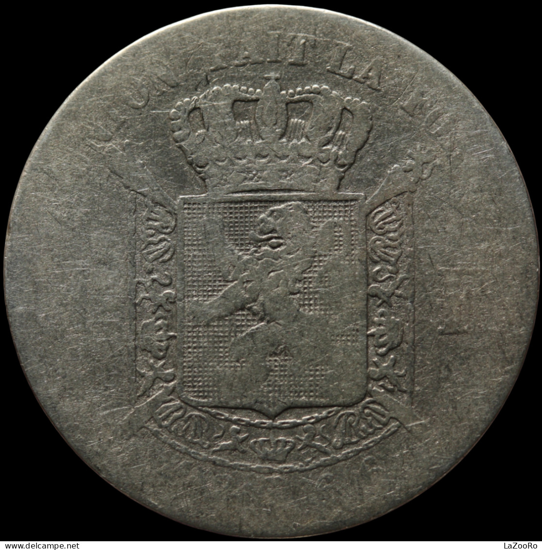 LaZooRo: Belgium 1 Franc 1866 F - Silver - 1 Frank