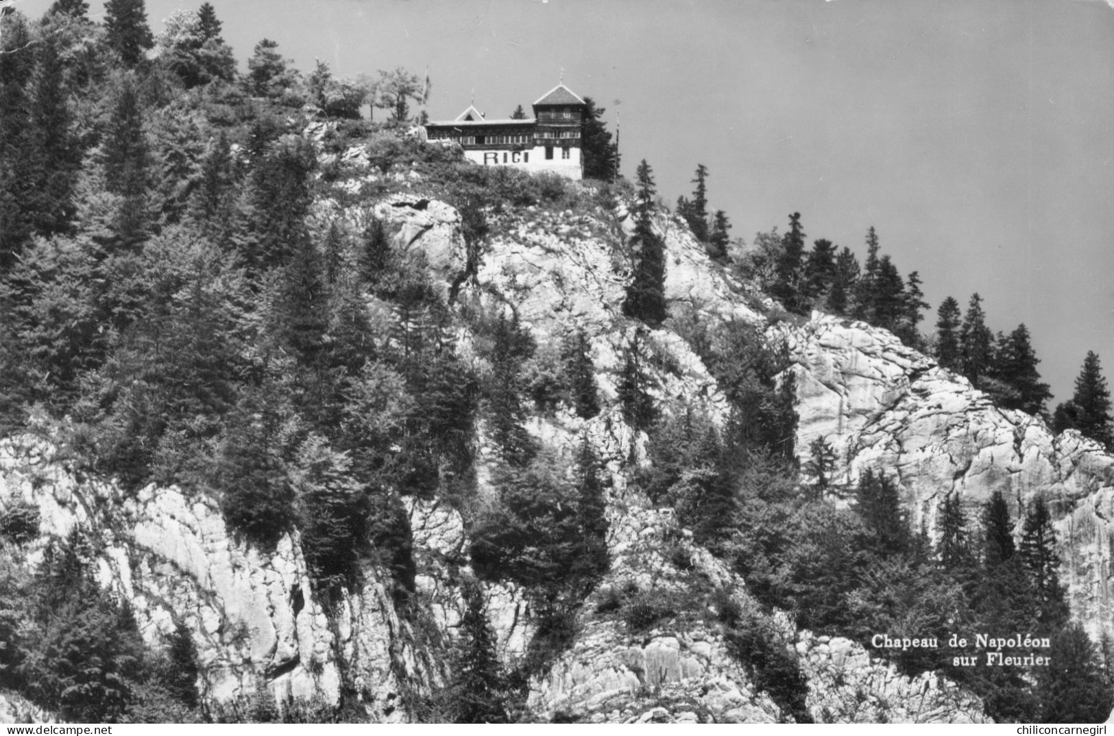 * Cpsm - FLEURIER - Chapeau De Napoléon Sur Fleurier - RIGI - 7711 - Photo DERIAZ - 1960 - Fleurier