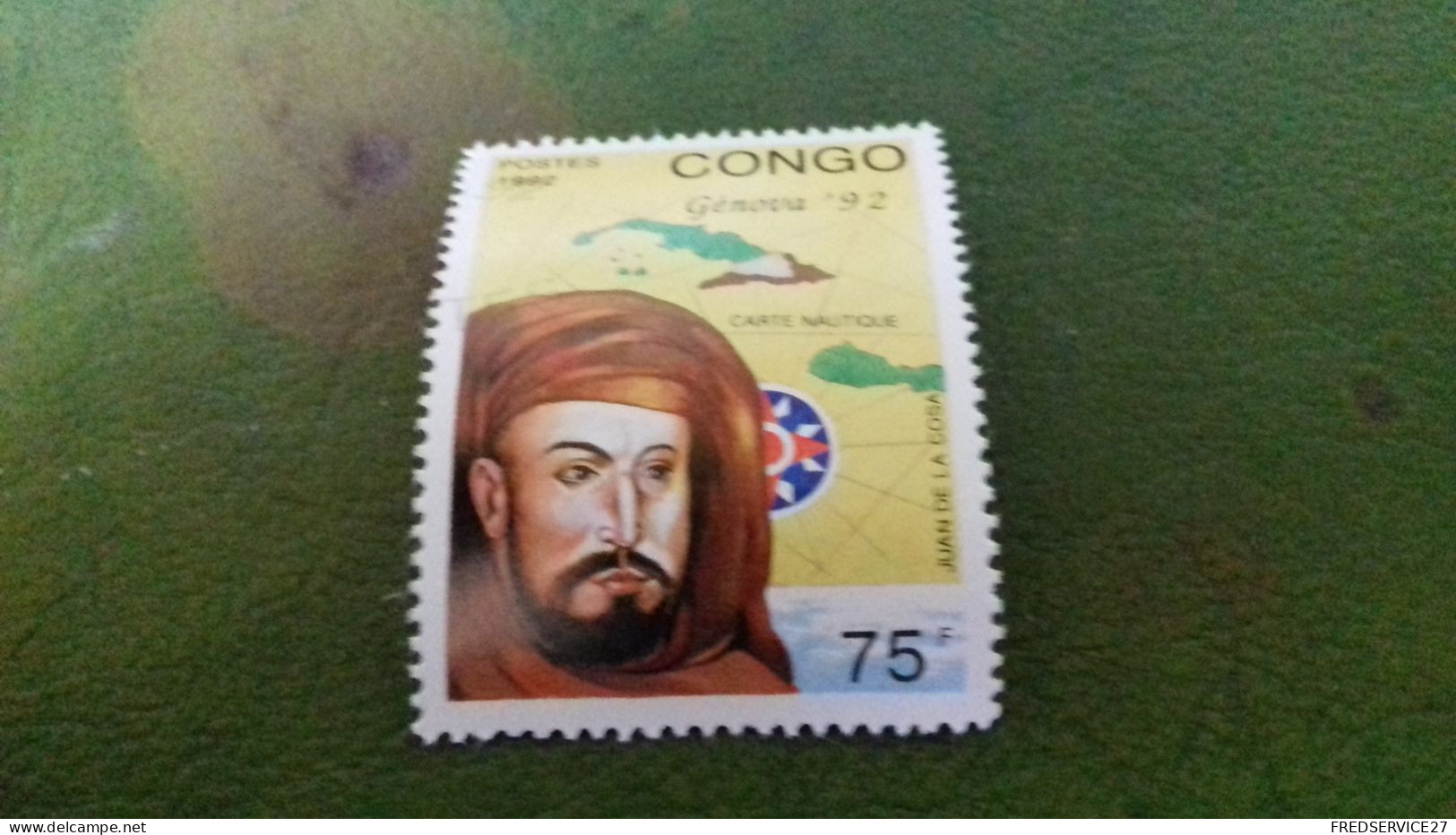 TIMBRE CONGO 1992 - Nuevos