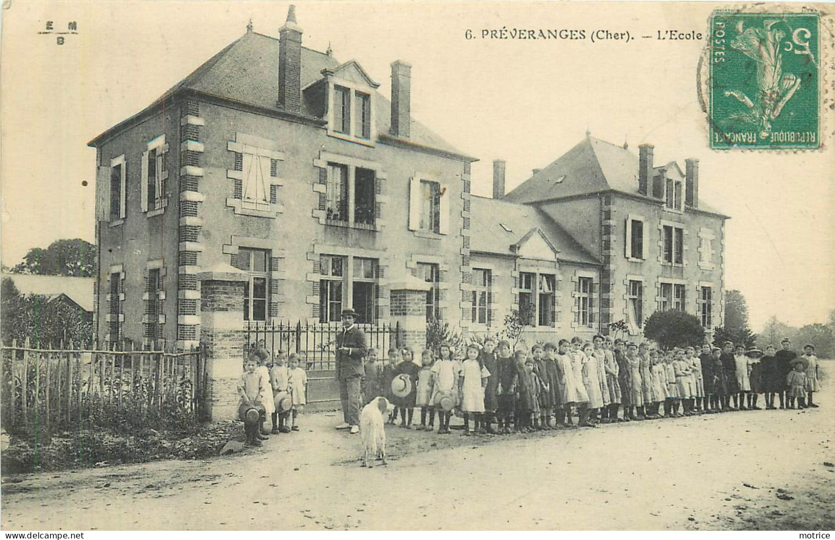 PREVERANGES - L'école. - Préveranges