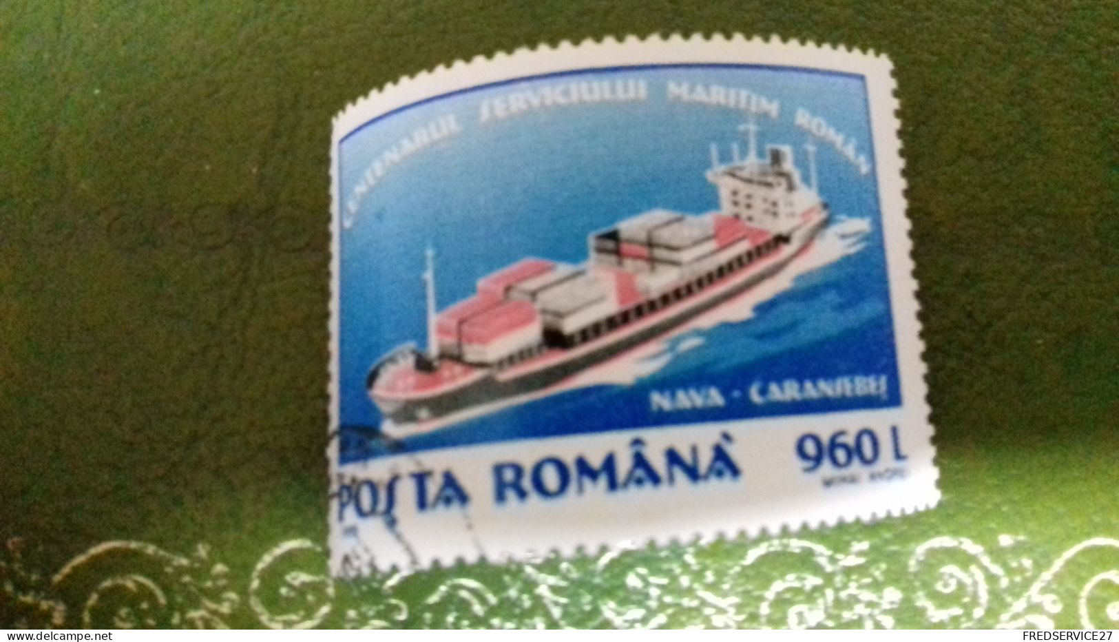 TIMBRE POSTA ROMANA 1995 NAVA CARANSEBES - Usati