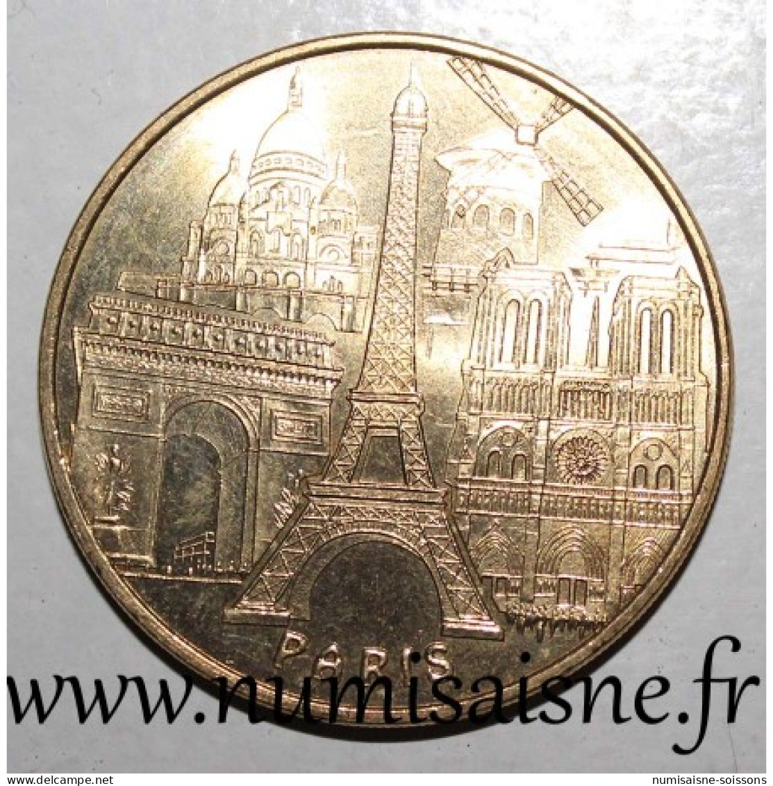 75 - PARIS - LES 5 MONUMENTS - Monnaie De Paris - 2010 - 2010