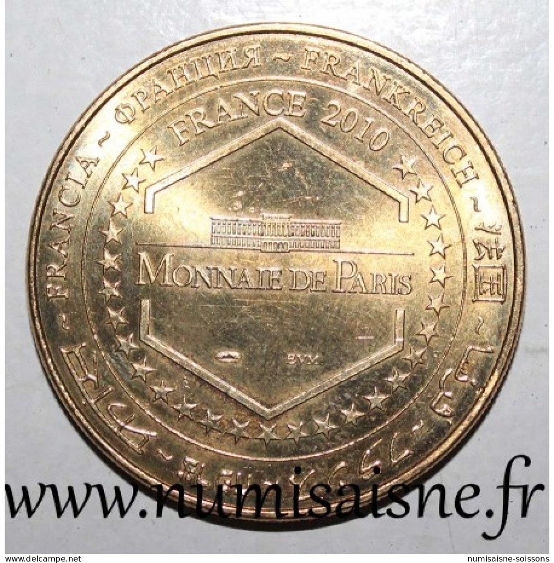 75 - PARIS - LES 5 MONUMENTS - Monnaie De Paris - 2010 - 2010