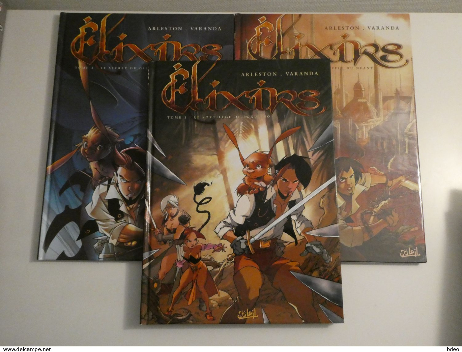 LOT EO ELIXIRS TOMES 1/2/3 / TBE - Bücherpakete