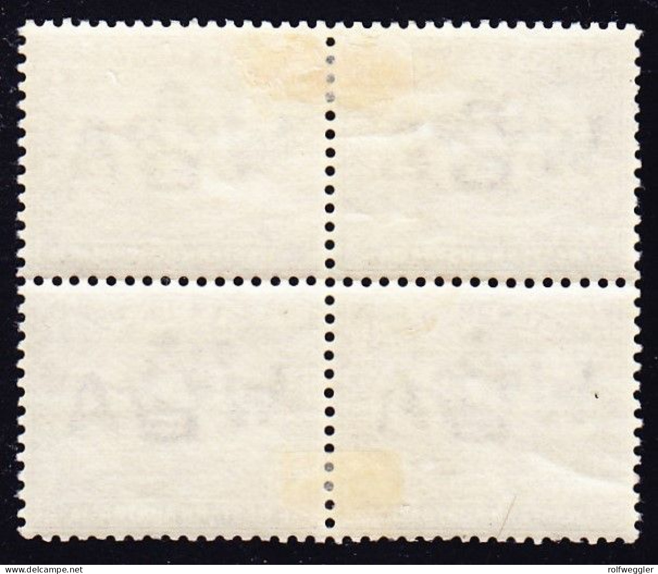 1906 Violett 4er Block Mit Erstfälzen. - Mint Stamps