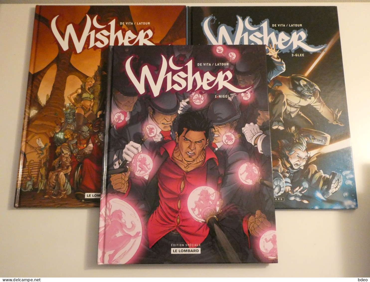 LOT WISHER TOMES 1/2/3 / TBE - Paquete De Libros