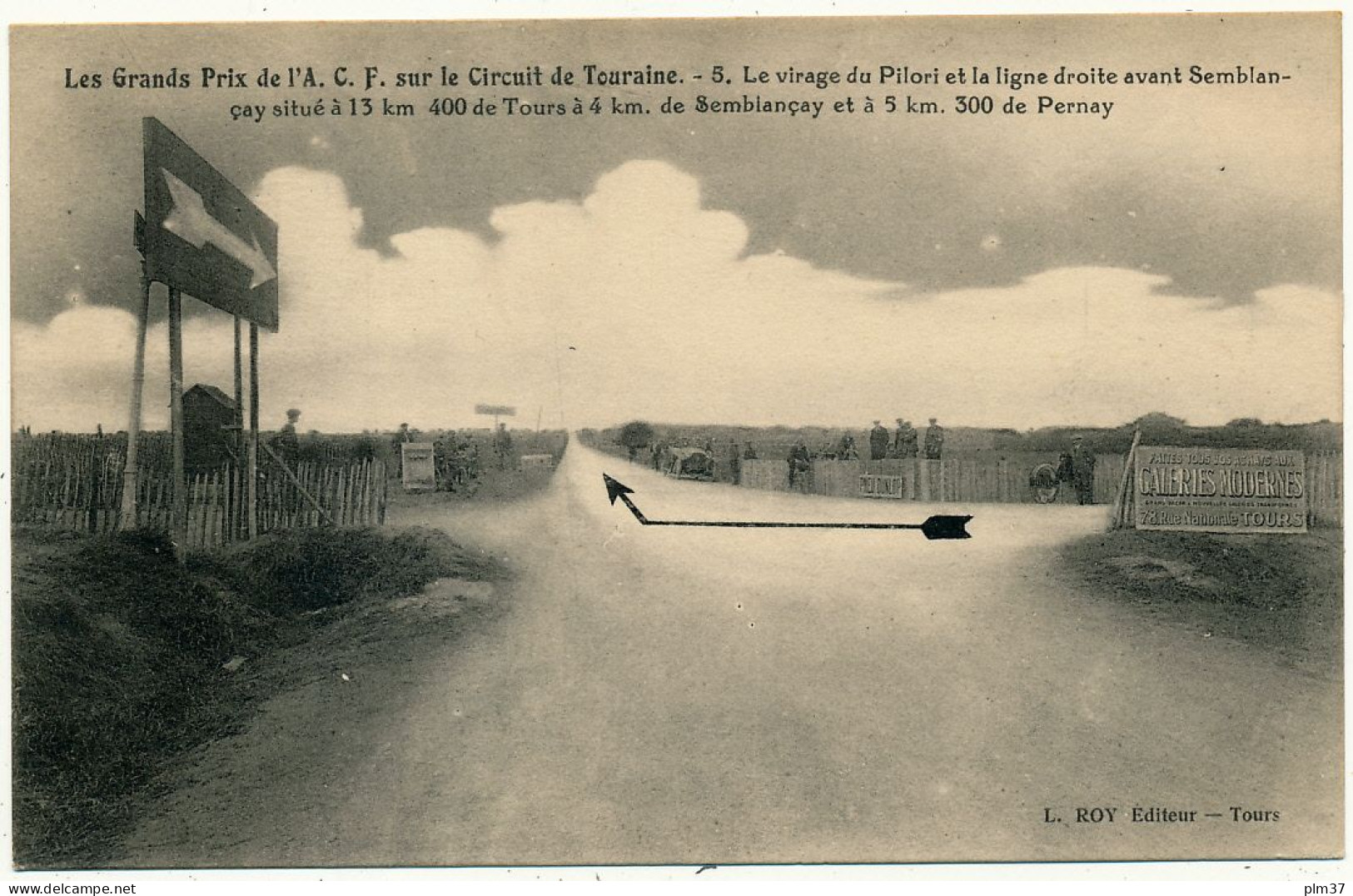 SEMBLANCAY - Course Automobile De L'A.C.F, Circuit De Touraine, Virage Du Pilori - Semblançay